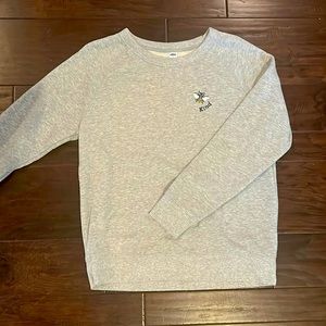 Gray Old Navy Crewneck